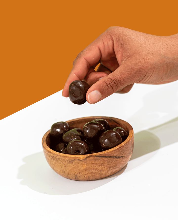 Framboises enrobées de Chocolat Noir 200g