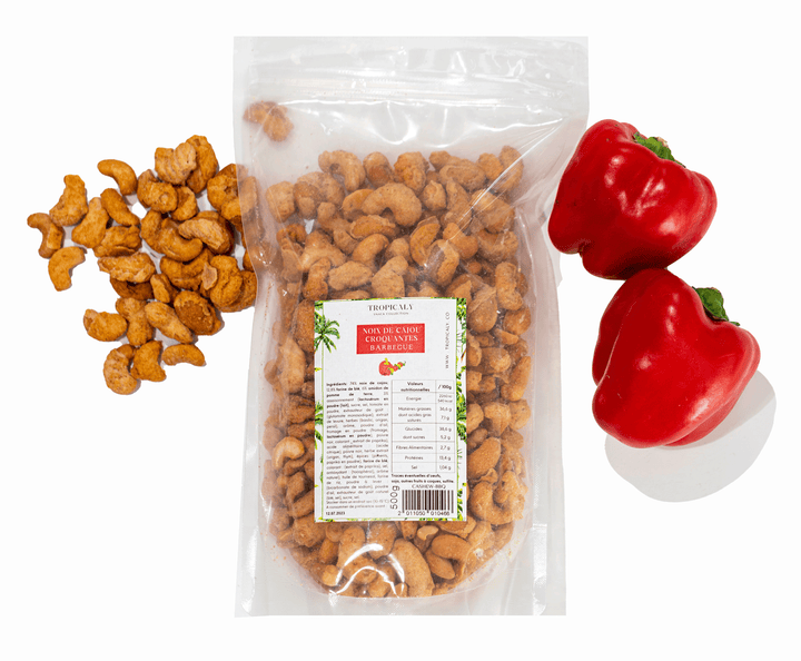 Noix de Cajou croquantes saveur Barbecue 200g