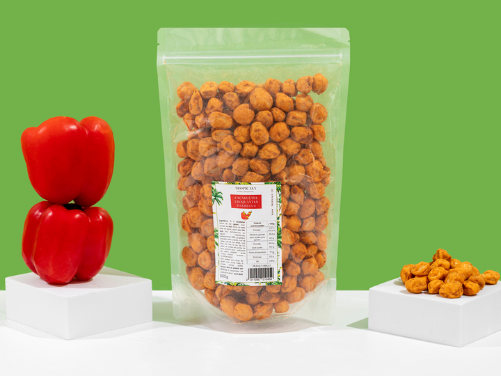 Cacahuètes croquantes saveur Barbecue 200g