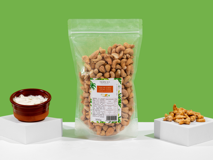 Noix de Cajou Croquantes Crème & Oignons 200g